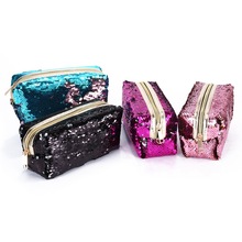 1 Pcs Kawaii  Pencil Case  Mermaid sequins Estuches School Pencil Box Pencilcase Pencil Bag School Supplies Stationery 2024 - buy cheap