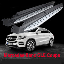 Running Boards Side Step Bar Pedals For Mercedes-Benz GLE Coupe C292 AMG GLE320 GLE350 GLE400 GLE450 2015 2016 2017 2018 2019 High Quality Nerf Bar 2024 - buy cheap