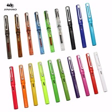 JINHAO 599 fountain pen 19 colors student fashion Medium and fine Nib Fountain Pen to give as gifts school supplies 2024 - buy cheap