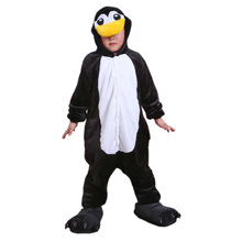 kids one piece pajamas animal penguin cosplay onesie pajamas for 3-10years children boys girls soft flannel sleepwear nightwear 2024 - buy cheap