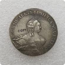 1761 rússia poltina copiar moedas comemorativas-réplica moedas moedas medalha moedas colecionáveis 2024 - compre barato