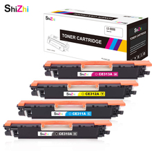 SHIZHI CE310 CE310A-313A 126A 126a Compatible Color Toner Cartridge For HP LaserJet Pro CP1025 M275 MFP M175a M175nw 100 Printer 2024 - buy cheap