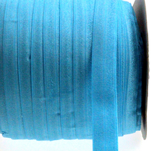 50 yards 5/8"16mm solid color matt fold over elastic ribbon turquoise foe DIY handmade headband material hair bows gift wrap 2024 - buy cheap
