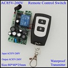 Controle remoto sem fio ac110v, interruptor de controle remoto à prova d'água, 315, 433 entrada e saída 2026 - compre barato