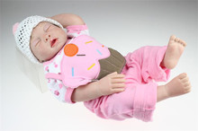 20inch Full Body Silicone Reborn lifelike collectible doll Bath vinyl newborn toys Babies Dolls for Children sleeping Xmas gifts 2024 - buy cheap