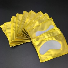 300 пар золотых накладных ресниц, бумажные накладки под глаза, прививающиеся наклейки для глаз, инструменты для макияжа 2024 - купить недорого