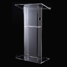 Transparent 12mm Plexiglass Pulpit,Acrylic Lectern,Acrylic Church Podium Stand 2024 - buy cheap