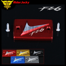 RiderJacky Red Motorcycle Front brake Fluid Reservoir Cap Cover For YAMAHA FZ6/FZ6N/FZ6S/R FZ 6 2004-2015 2011 2012 2013 2014 2024 - buy cheap