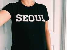 Sugarbaby camiseta k-pop seúl, camiseta de alta qualidade estilosa feminina e feminina, estampa de letras, camiseta gráfica unissex 2024 - compre barato