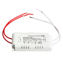 New 40-105W 12V Halogen Light LED Electronic Transformer Power Supply Driver   ALI88 2024 - buy cheap