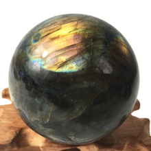 6.5-7cm 450-480g Natural polished Labradorite Quartz Crystal Sphere reiki crystals healing provide energy as for gift 2024 - buy cheap