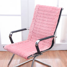 Хлопковые подушки для офисных стульев, супер мягкие компьютерные подушки для сидений, прямоугольные противоскользящие подушки для стульев, европейские подушки для сидений для ягодиц 2024 - купить недорого