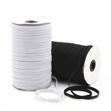 120 Yards/70 Yards Elastic Bands For Clothes 3mm/5mm/7mm/9mm Rubber Elastic Cord Band Garment Sewing Accessories Black White 2024 - buy cheap