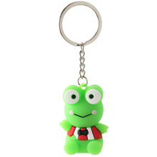 2019 NewThree-dimensional cartoon cute and funny fun bear keychain cute gift box bear silicone key ring mobile phone bag pendant 2024 - buy cheap