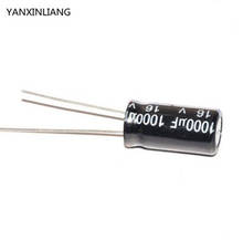 20PCS 16V 1000UF 8*16 8X16MM 1000UF DIP Aluminum electrolytic capacitors 2024 - купить недорого