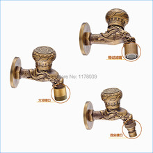 Antique Washing machine faucet,Europe style All copper Antique Mop pool tap,Retro brass bibcock,Free Shipping J15549 2024 - buy cheap