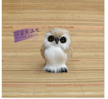 small cute simulation yellow owl toy polyethylene&fur mini middle owl doll gift about 5x5x7cm 2123 2024 - buy cheap