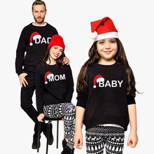 Plus Size Family Matching Outfits New Casual Autumn Mother Daughter Father Son Boy Girl Cotton Clothes Set Family Look Clothing 2024 - buy cheap