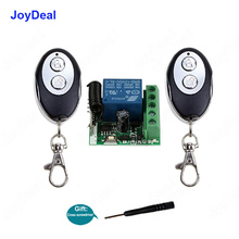 433 MHz Universal Wireless Remote Control Switch DC 12V 1CH Relay Receiver 433Mhz RF Remote Transmitter for Led Light Switch DIY 2023 - buy cheap