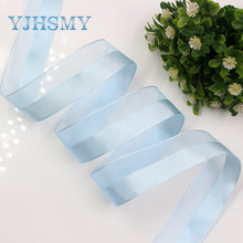 YJHSMY I-181103-101,10yards/lot,25mm solid Satin+yarn ribbon DIY handmade bow headdress gift wrap birthday wedding decoration 2024 - buy cheap