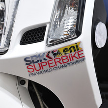 Стильные наклейки для мотоцикла, велосипеда, автомобиля, светоотражающие наклейки для SBK SUPERBIKE FIM чемпионата мира 2024 - купить недорого
