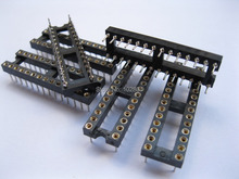 Adaptador de enchufe IC 28 Pin paso 2,54mm X = 7,62mm redondo DIP alta calidad 50 piezas por lote 2024 - compra barato