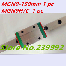 Kossel-guía lineal en miniatura para eje CNC X Y Z, guía lineal Mini MGN9, 9mm, 150mm, MGN9C o MGN9H 2024 - compra barato