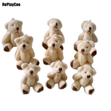 7.5/4.5CM 20pcs/lot Mini Teddy Bear Stuffed Plush Toys Small Bear Stuffed Toys pelucia Pendant Kids Birthday Gift Party Decor 2024 - buy cheap