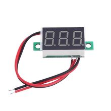 0.36" Digital Voltmeter DC 4.5-30V 2 Wires Red LED Display Panel Voltage Meter 2024 - buy cheap