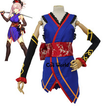 Fgo fate grand order miyamoto musashi vestido yukata uniforme outfit anime trajes cosplay 2024 - compre barato