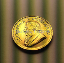 No copy,24k gold plated 1972 South African kruggerand coin 10pcs.lot free shipping 2024 - buy cheap