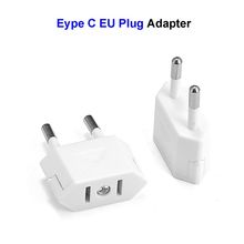 CN US To EU Plug Adapter AC Converter American China To Euro Europe Travel Power Adapter 2 Round Plug Electrical Socket Outlet 2024 - buy cheap