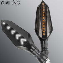 Motocicleta led transformar a luz do sinal indicador pisca âmbar blinker lâmpada luz para kawasaki z250 z300 z650 z750 z800 z900 z1000