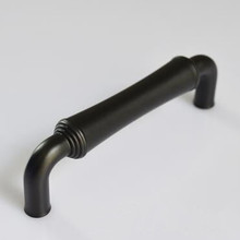 96 мм ручки для кухонного шкафа черные выдвижные ящики из цинкового сплава мебельные ручки для шкафа 2024 - купить недорого