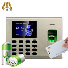 Hot Sale Biometric Time Attendance System K40 With RFID Card And Built-in Battery Time Recording TCP/IP Linux System 2024 - buy cheap