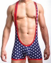 Men Undershirt Wrestling Singlet Fashion Stripend Gay Underwear Cotton Sexy Tank Tops Male  Bodysuit Shorts Jumpsuit Belts 2024 - buy cheap