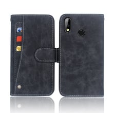 Realmente! Y4800 oukitel capa de telefone 6.3 "alta qualidade flip couro bolsa/capa para oukitel y4800 com encaixe para cartão frontal deslizante 2024 - compre barato