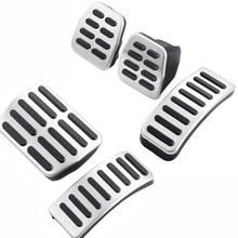 Stainless Steel MT AT Gas Pedal Pads Car Pedal Cover FOR VW POLO 9N3/6R JETTA GOLF MK4 BORA VENTO SKODA Seat Ibiza Leon Toledo 2024 - buy cheap