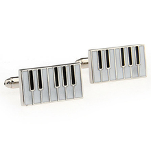 Piano Cufflink Cuff Link 1 Pair Retail Free Shipping Promotion 2024 - buy cheap