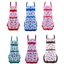 Cooking Kitchen Aprons Cotton Polyester Blend Anti-wear Kitchen Apron For Woman Waiter Cafe Shop BBQ Hairdresser Aprons 2024 - buy cheap