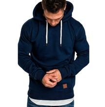 Sweatshirt men 2019 new hooded shirt men's long sleeve solid color hooded shirt men's simple casual shirt 2024 - buy cheap