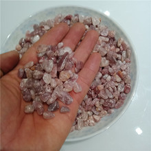 100g Natural strawberry crystal gravel bulk ore strawberry stone crystal degaussing powder crystal gravel fish tank Decor 10mm 2024 - buy cheap