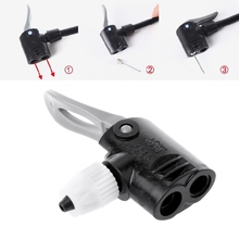 Adaptador de mangueira da bomba de bicicleta, cabeça dupla, peças de bombeamento, acessórios f/v, serviço a/v, schrader/presta valve conversor bicicleta 2024 - compre barato