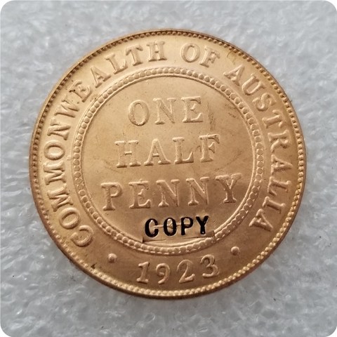 Buy Copy Replica 1923 Australian Half Penny In The Online Store Dashumiaocoin 2017 Store At A Price Of 1 7 Usd With Delivery Specifications Photos And Customer Reviews