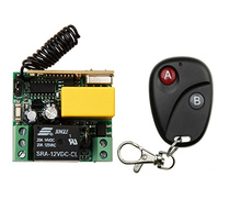 NOVA AC220V 10A 1CH Saída de Relé Interruptor de Luz de Controle Remoto de Rádio Módulo Receptor e Transmissor