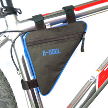 Уличная Водонепроницаемая велосипедная сумка, передняя Труба, рама, сумка для горного велосипеда, треугольная сумка, держатель рамы, спортивная сумка-седло 2024 - купить недорого