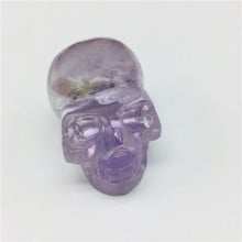 NEW!  Natural crystal  amethyst carving skull healing cluster by hand 2024 - buy cheap