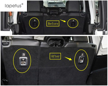 Lapetus accesorios para Jeep Wrangler JL 4 modelos de puerta 2018-2020 asiento trasero ajuste del respaldo ajuste de la cubierta de moldeo 2024 - compra barato