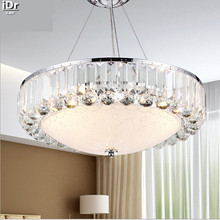 European-style crystal chandelier lighting led a round crystal lamp bedroom living room dining Chandeliers Rmy-027 2024 - buy cheap