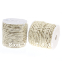 Wholesale 1 roll(100M) Beige Hemp Line Beading Cord String Rope 1mm for Bracelet/ Necklace Jewelry Making 2024 - buy cheap